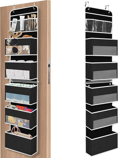 6-Tier Over The Door Organizer Hanging Storage Organizers by SpaceHacks