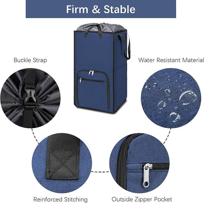 Bukere Rolling Laundry Hamper - Image 5
