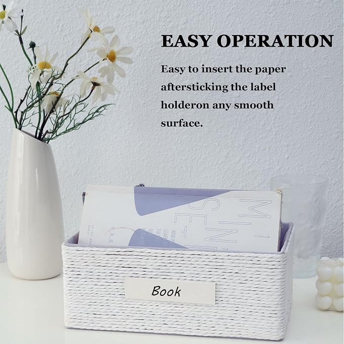 Adhesive Shelf Tag Label Holders Clear, Label - Image 7