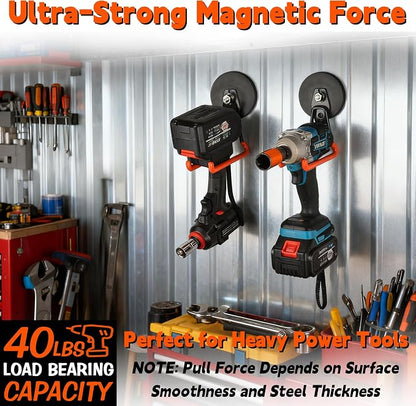 ULIBERMAGNET New Updated Strong Magnetic Hooks, 2 Pack Heavy Duty Large - Image 4