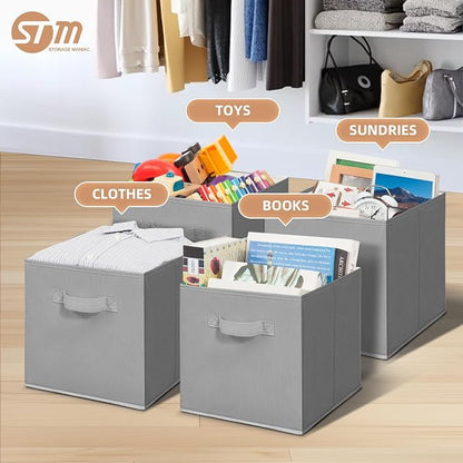 STORAGE MANIAC Storage Cubes, 11 Inch Collapsible Storage Bins - Image 2