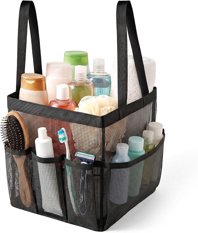 Mesh Shower Caddy Portable Shower Caddy Bag by iRFKCIOW