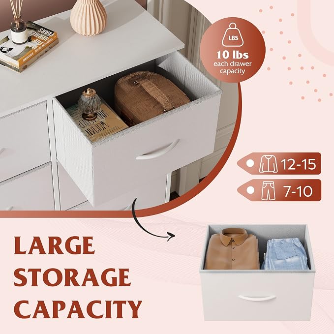 WLIVE Tall Dresser for Bedroom - Image 5