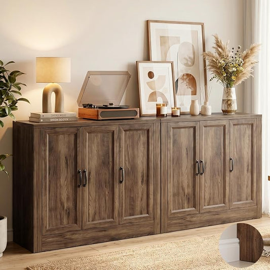 78.5" W Modern Buffet Cabinet by Foxemart