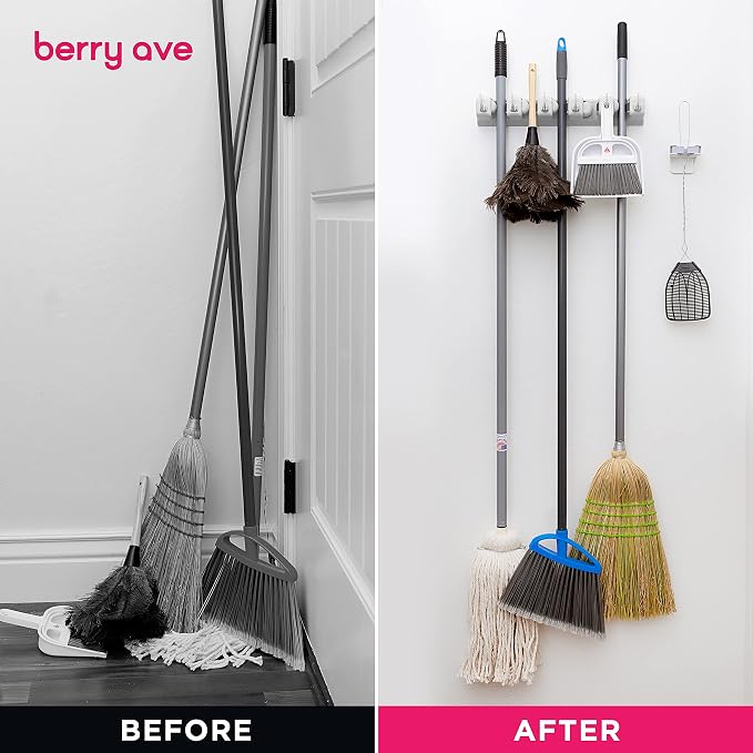 EXTRA GRIP Mop & Broom Holder Wall Mount - Image 5