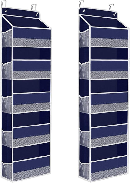 2 Pack Over The Door Organizer, Hanging Storage Organizer by SpaceHacks