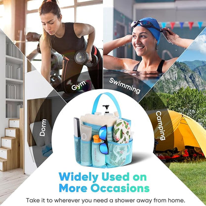 EUDELE 2 Pack Mesh Shower Caddy Portable - Image 6