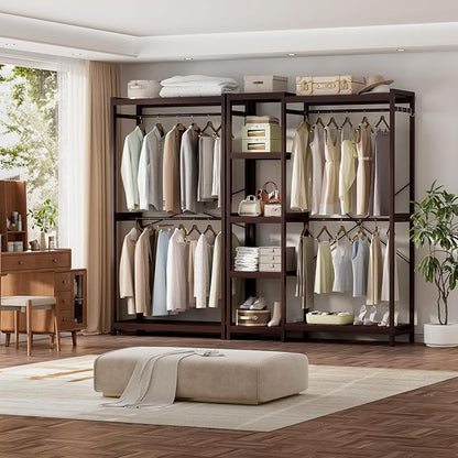 Homykic Bamboo Clothes Rack - Image 3