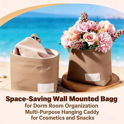 2Pcs Small Hanging Basket, Wall Basket, Hanging Basket - Image 4