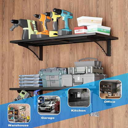 EROMMY 2-Pack 1.64x4ft Garage Shelving - Image 7