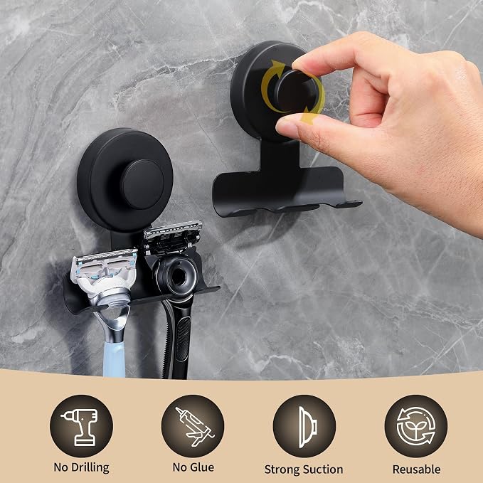 Suction Cup Razor and Shaver Holder - Image 5