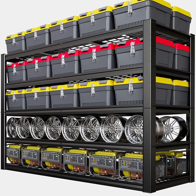 5-Tier Storage Shelves, Shelving Units Industrial Shelving by SKZNSA