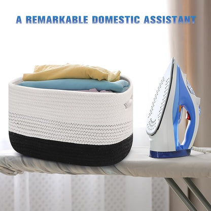 4 Pack Woven Storage Baskets for Organizing - Image 4
