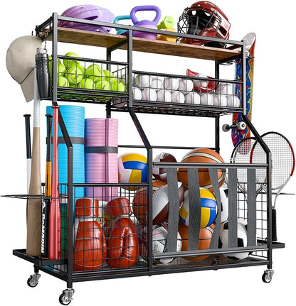 Sports Equipment Organizer, Garage Storage by Holiwei