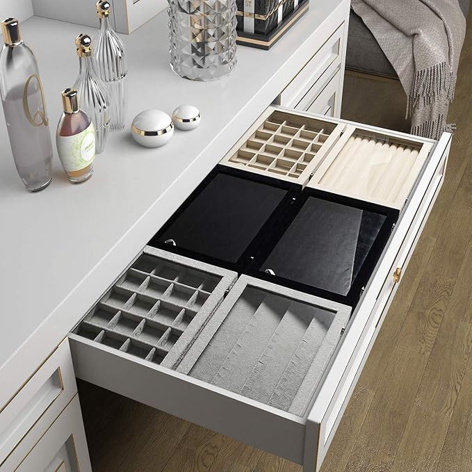 Frebeauty Rings/Earrings Organizer Tray - Image 8