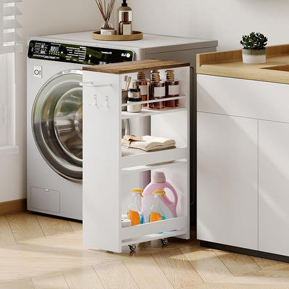 ChooChoo 4-Tier Slim Storage Cart - Image 3