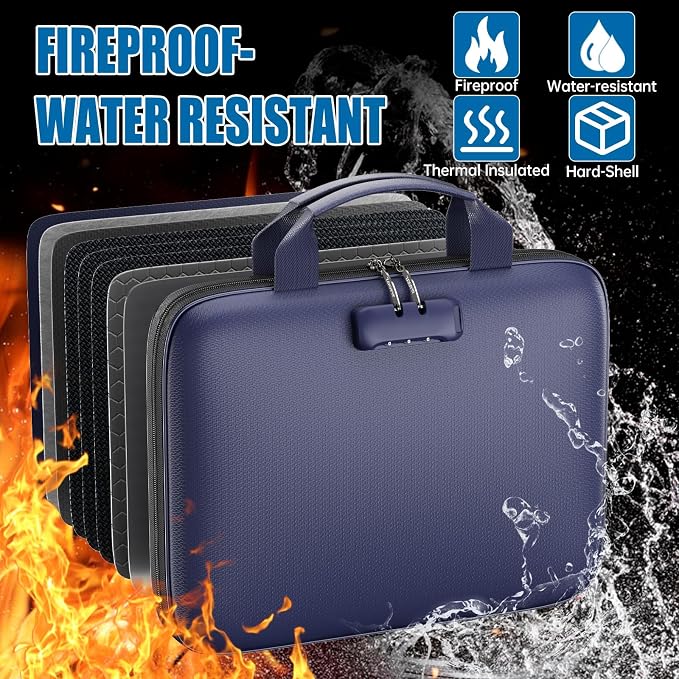 Fireproof Binder Organizer - Image 2