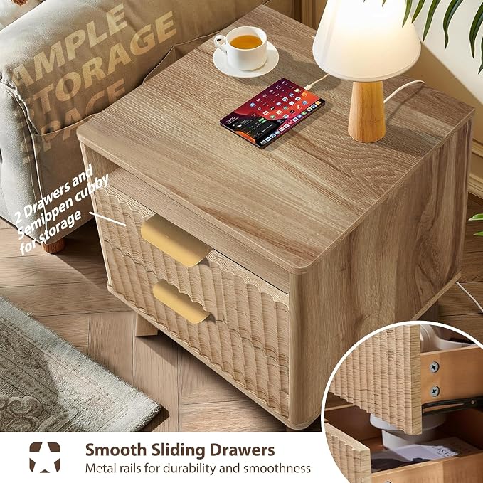 Fluted Nightstand - Image 6