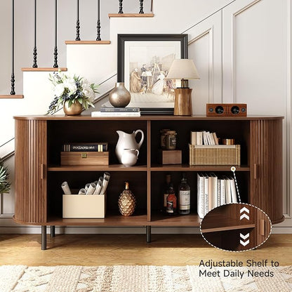63" Sideboard Buffet Cabinet - Image 3