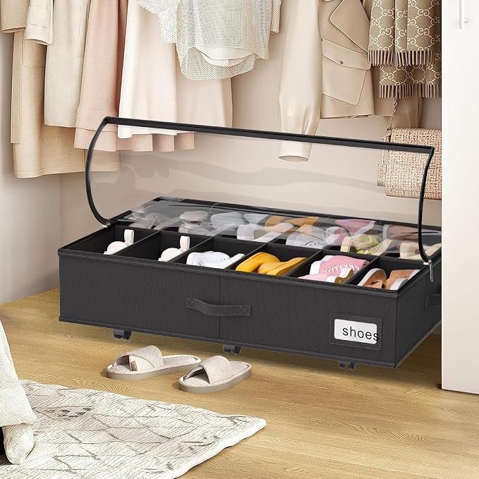 homyfort Under Bed Shoe Storage - Image 8
