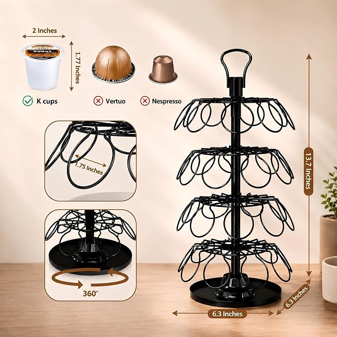 K Cup Holder-Coffee Pod Holder Organizer - Image 3