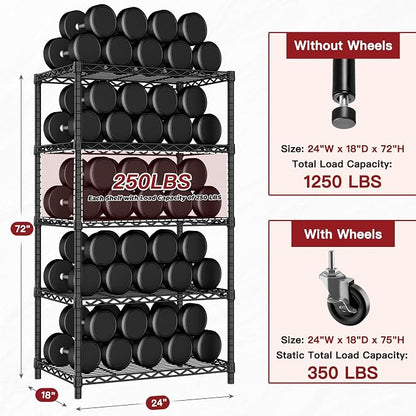 PrimeZone Wire Shelving Unit - Image 3