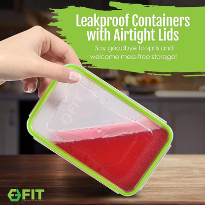 FIT Strong & Healthy Bento Box for Kids and Adults – Reusable Lunch Box Meal - Image 6