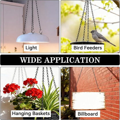 4 Pack, 24 Inch Hanging Basket Chain - Image 8