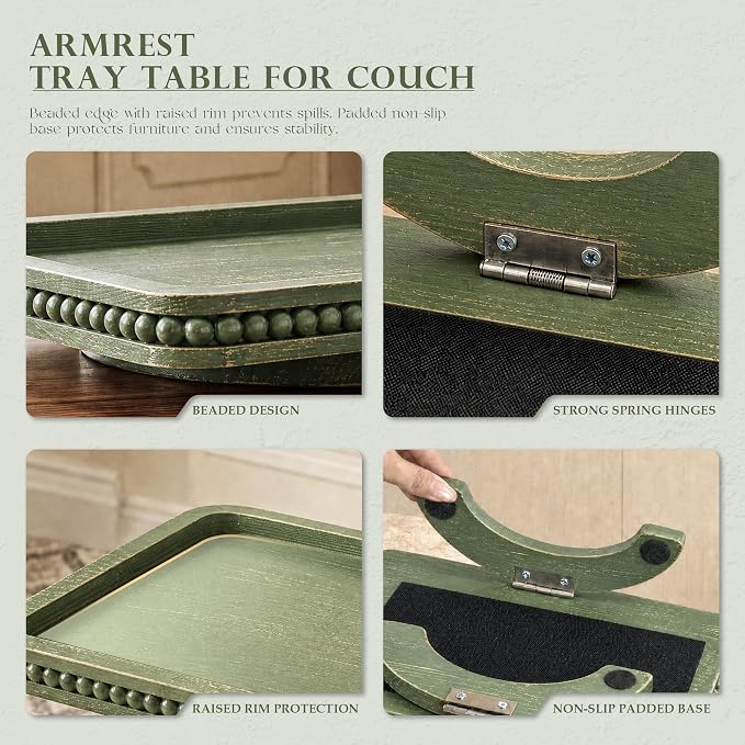 EOSAHR Pine Wood CouchTray - Image 7