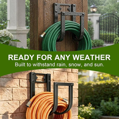 Garden Hose Holder Wall Mount - Image 2