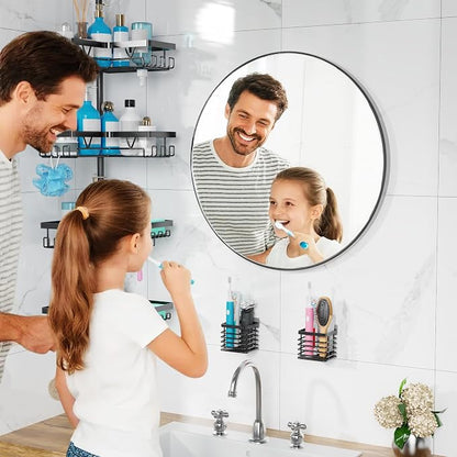 KEGII Set of 2 Wall Mount Toothbrush Holders - Image 5