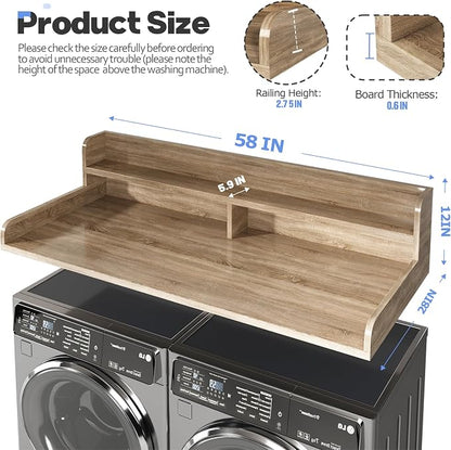 2-Tier Washer and Dryer Countertop - Image 2