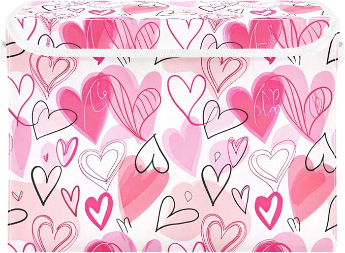 Valentine's Day Storage Bins by LLCxigua