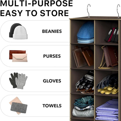 Simple Houseware 20 Section Shelves Hanging Shoes Organizer Holder - Image 7