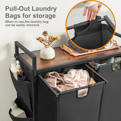 WOWLIVE Double Laundry Hamper - Image 5