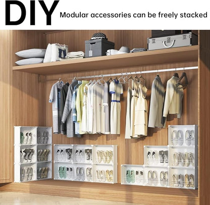 MAGINELS 5-Tier Slim Shoe Rack Organizer, Thin Storage Shelf - Image 5