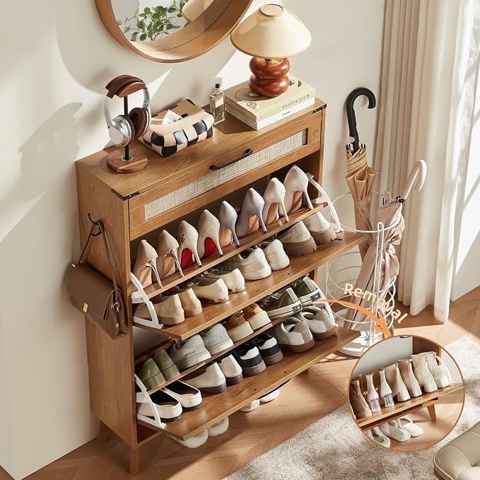 LEYAOYAO Shoe Cabinet Storage for Entryway - Image 8
