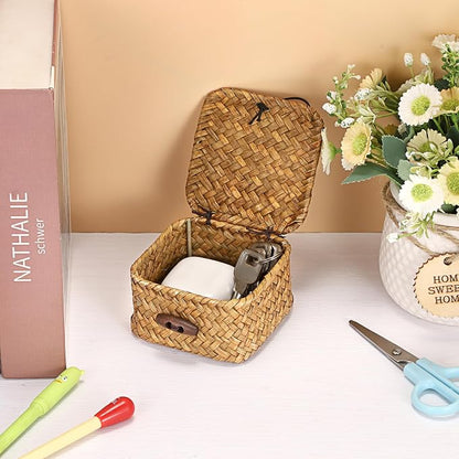 Hipiwe Handwoven Wicker Basket - Image 2