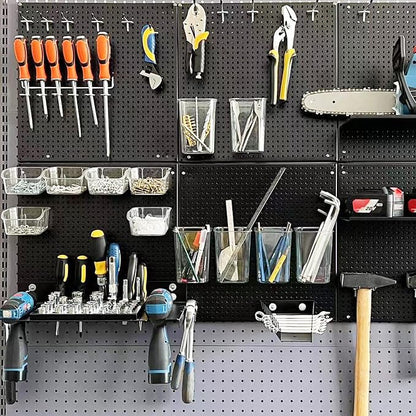 248PCS Pegboard Accessories Organizer Kit, 1/8 and 1/4 inch Pegboard Hooks - Image 6