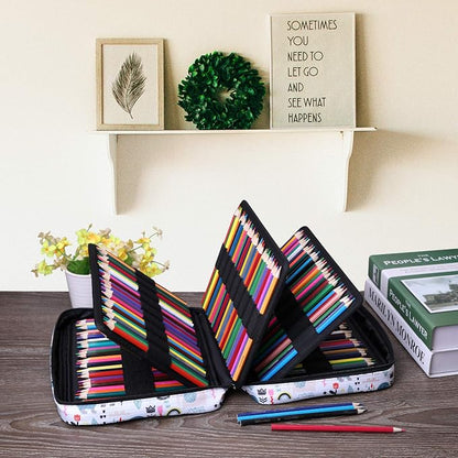 JAKAGO 220 Slots Colored Pencil Case Large Capacity Pen Holder - Image 7