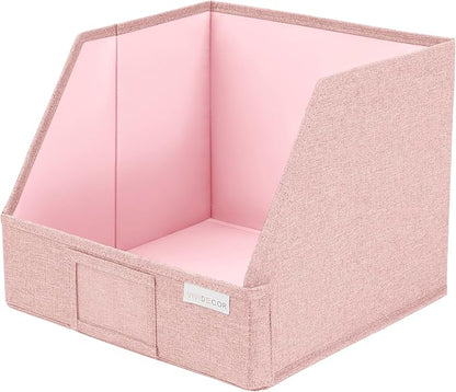 VIVIDECOR Open Front Trapezoid Closet Bins 12x12x10 – Easy Access Shelf - Image 9