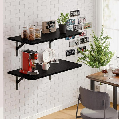 Dogsky 2-Pack Garage Storage Shelving Wall Mounted, 3x2Ft Heavy Duty Wood - Image 2