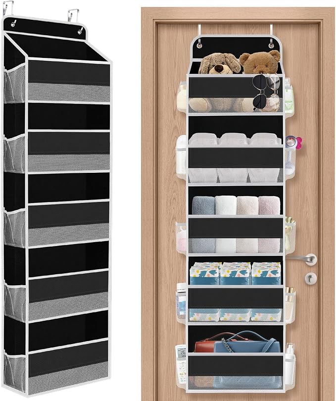 1 Pack Over The Door Organizer, Hanging Storage Organizer by SpaceHacks