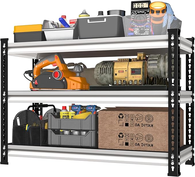 Utility Storage Garage Shelving by Huhaneon