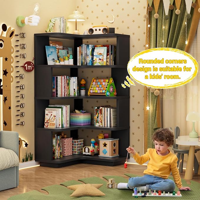 Armocity Corner Book Shelf - Image 5