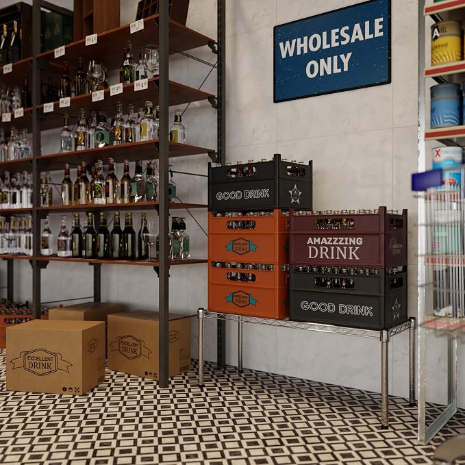 14" Deep x 36" Wide x 14" Height Wire Shelving Kit | 1-Tier | NSF Commercial - Image 7