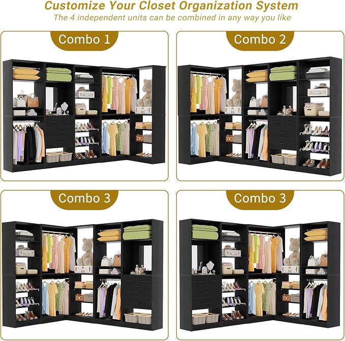Unikito 110” Closet System - Image 2