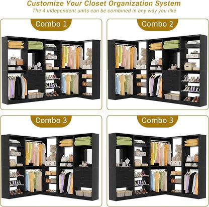 Unikito 110” Closet System - Image 2