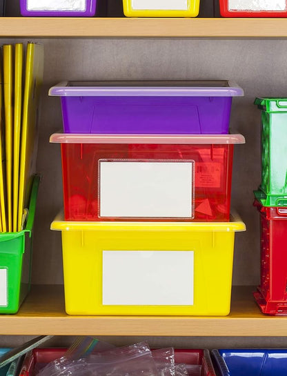 Storex Letter Size Flat Storage Tray – Organizer Bin - Image 2