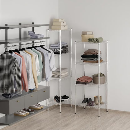 21" Deep x 24" Wide x 64" Height Wire Shelving Kit | 4-Tier | NSF Commercial - Image 7